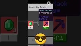 trader's trades before and after update #shots #minecraft