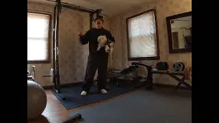 Sissy squats, Matrix squats, leg extension variation with Buddy