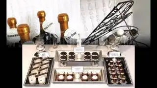 Black and white party themes decorations at home ideas