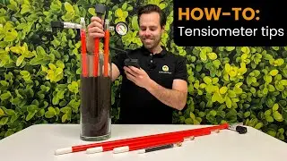 Why is it essential to use tensiometers for measuring soil moisture? | Nieuwkoop