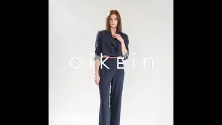 Navy Striped Blazer /OikEin.uk