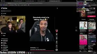 Синна смеется над заиканием Силкки на церемонии вручения премии Streamer Awards...