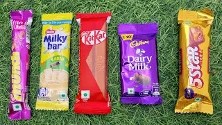 ASMR Chocolate Combo 🍫 | Dairy Milk, 5 Star, Kit Kat, Munch & Milky Bar Unboxing | CandyCorner TV