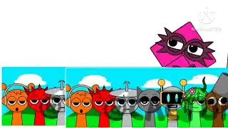 Sprunki oc eight number block and nine number block 