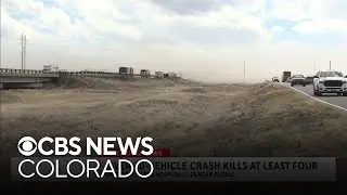 Colorado State Patrol says 4 killed in crash on I-25 near Pueblo involving at least 30 vehicles
