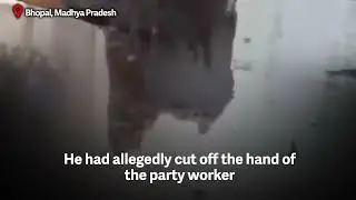 House of man who cut off BJP leader's hand demolished in MP, video surfaces