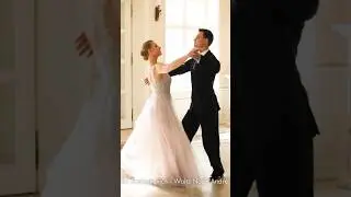 Perfect &hearts;️ Second Waltz - Learn this Dance with Us #weddingdanceonline #weddingdance