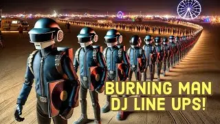 Burning Man 2024 : DJ Line Ups!
