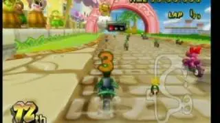 Mario Kart Wii Online Wi-Fi Race #101 and #102