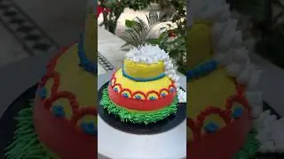 janmashtami special matka cake #matkacake #janmashtamimatkacake#cakedecorating #viralcakes