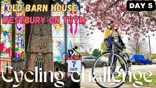 Day 5/7 of CYCLING CHALLENGE| Old Barn House & Historic Church Ride @BristolMalayali  🚴&zwj;♀️⛪