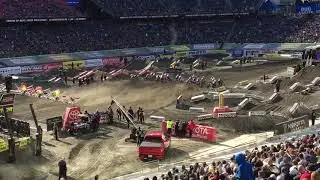 250 Main Event Start and First Lap from Foxborough, MA Supercross Race