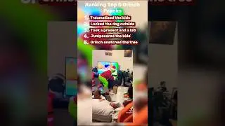 Ranking Grinch Pranks #christmas #xmas #santa #grinch