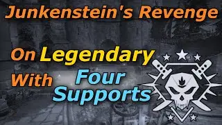 Legendary Junkenstein's Revenge with 4 Supports - Overwatch