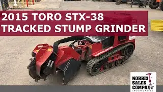 2015 Toro STX 38 Tracked Stump Grinder - Used Equipment Profile - Norris Sales Company, Inc.