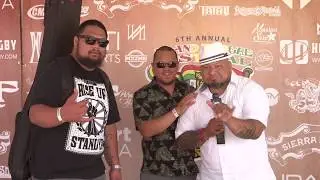 Backstage interview with Maoli at the 6th Annual Island Reggae Festival