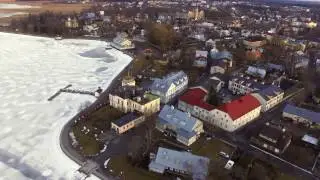 Visit Estonia Haapsalu #haapsalu #dji #travel #winter