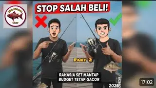 Stop salah beli ! Set tackle (set pancing joran , reel dan PE ) ekonomis siap strike | Part 2