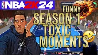 Токсичные моменты первого сезона NBA2K24