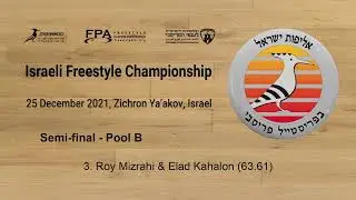 IFC21 Semifinal Pool B - 3. Roy Mizrahi & Elad Kahalon