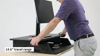 Solace Desktop Standing Desk Converter Features & Benefits