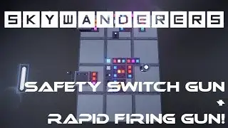 Skywanderers Safety Switch Gun + Rapid Firing Version! - Skywanderers