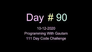 Get vs Post Method in Django | 111 Day code Challenge | Programming with Gautam