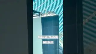 Snipers in #Charlotte for #fifa 2025 #charlottefc Bank of America Stadium Charlotte NC