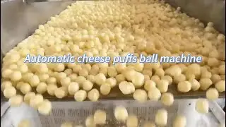 Automatic puffs snack processing machine, big output