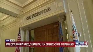 With Governor in Paris, Senate Pro Tem declares State of Emergency