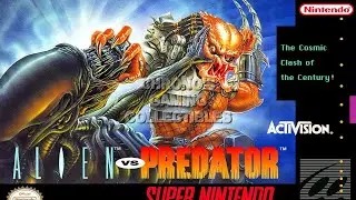 Alien vs Predator // Чужой против Хищника // SNES // Longplay // Walkthrough // 1440p, 60 fps