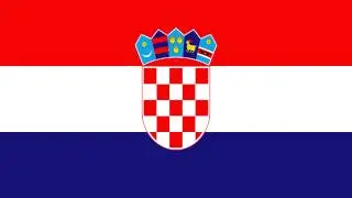 Bandera e Himno Nacional de Croacia - Flag and National Anthem of Croatia