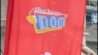 Ganze Hamburger Dom Eröffnungs Feier