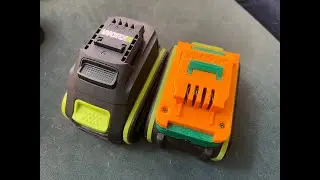 WorX 20V powershare battery Green to Orange tool adapter 5 pins battery to 4 pins