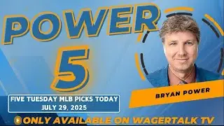 FIVE EXPERT MLB Predictions | MLB Baseball Picks Today | Free Sports Picks | Power 5 for 7/29/25