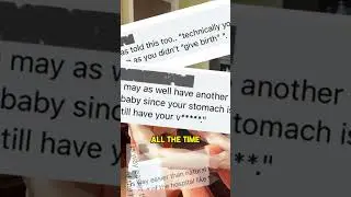 C-Section Therapist reaction to mom shaming #csectionincision #csectionmom #postcsectionbody #shorts