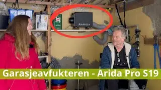 Garasjeavfukteren Arida Pro S19 - Erfaringer med &aring; montere avfukter i garasjen hos Tom &Oslash;stli
