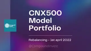 Building a diversified Equity portfolio long term | Target 30 stocks from CNX500 Universe- 1Apr 2022