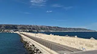 Manfredonia la vista dal faro verde Luglio 2025