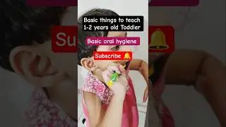 Brushing Teeth Fun 🪥 | Oral Hygiene for Toddlers | Healthy Habits #shorts #maanya @maanyakhajanchi