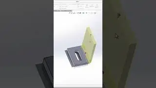 Soporte en T en Solidworks 2020 Sheet metal