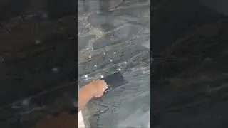 Vacuum cabinet with granite countertop, built-in socket