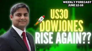 DOWJONES TO THE MOON? - Prediction For Next Week 12-16 June- Most Detailed Analysis of US30 #NYSE