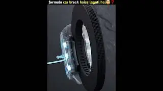 Formula cars braking system 🤯❓️ #factlist #facts #factlist