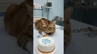 POV: You&rsquo;re Saying Goodbye to Your Best Friend at the Hospital #cat #birthday #ai
