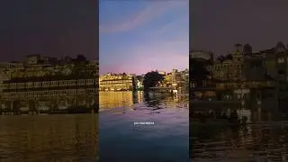 Udaipur 🕊️ | Gangaur Ghat Udaipur📍 ||#views #udaipur #travel  (song Matargasti)