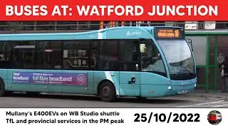 Buses at Watford Junction 25/10/2022