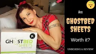 GHOSTBED LUXURY SHEET SET REVIEW // Best Cooling Bed Sheets