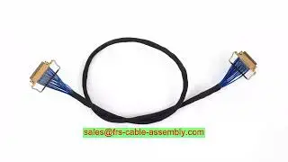 Cable Assembly Manufacturer Uk Micro Coax Cable Customize 40Awg I-PEX 20679-060T-01 To I-PEX 20679-0