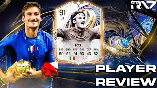 ESTA CARTA ES CINE 🎬🔥 | TOTTI TOTY 91 PLAYER REVIEW EAFC 26 UT